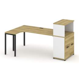 Стол эргономичный Concept CN.SA-214 Металл черный